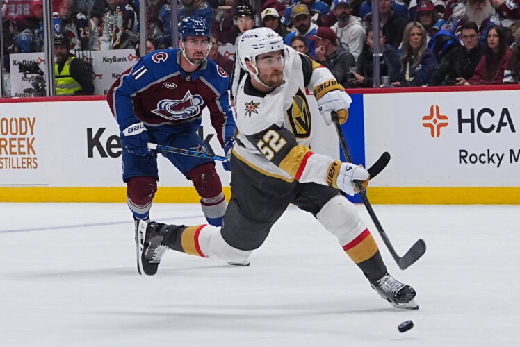An unlikely hero breaks through as the Golden Knights beat the Avalanche 4-2 in Game 1